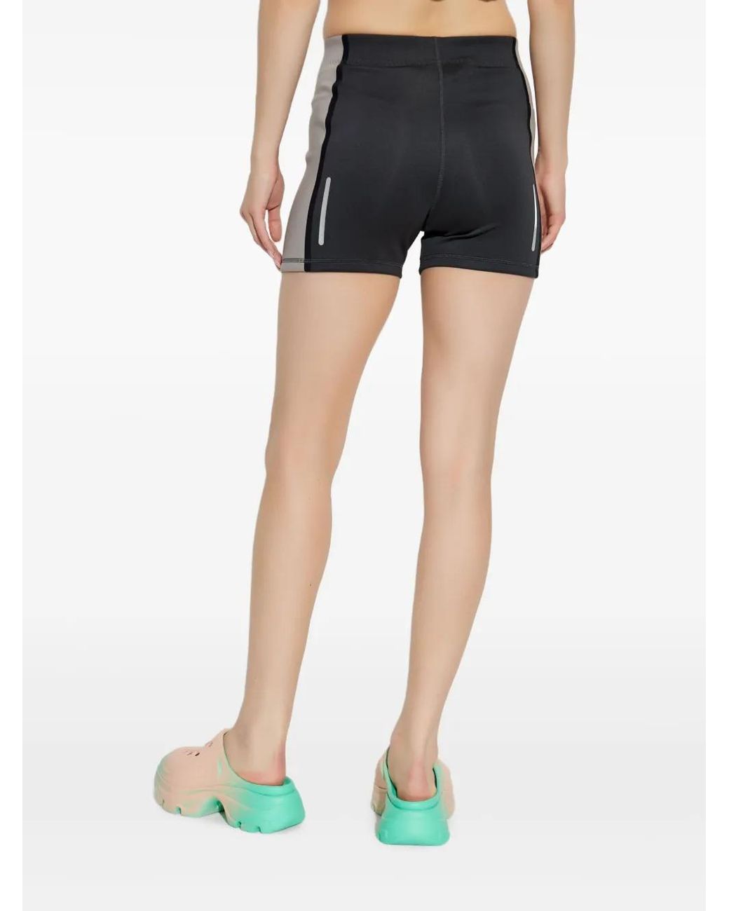 Adidas By Stella McCartney Blue Two-Tone Shorts