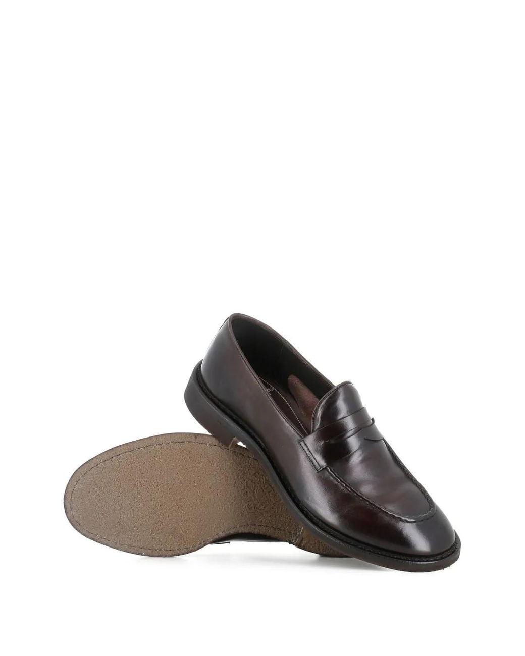 Alberto Fasciani Gray Homer Loafers for men