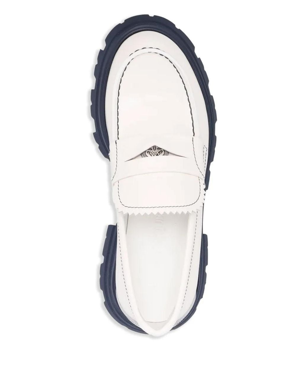 McQueen White Wander Loafer