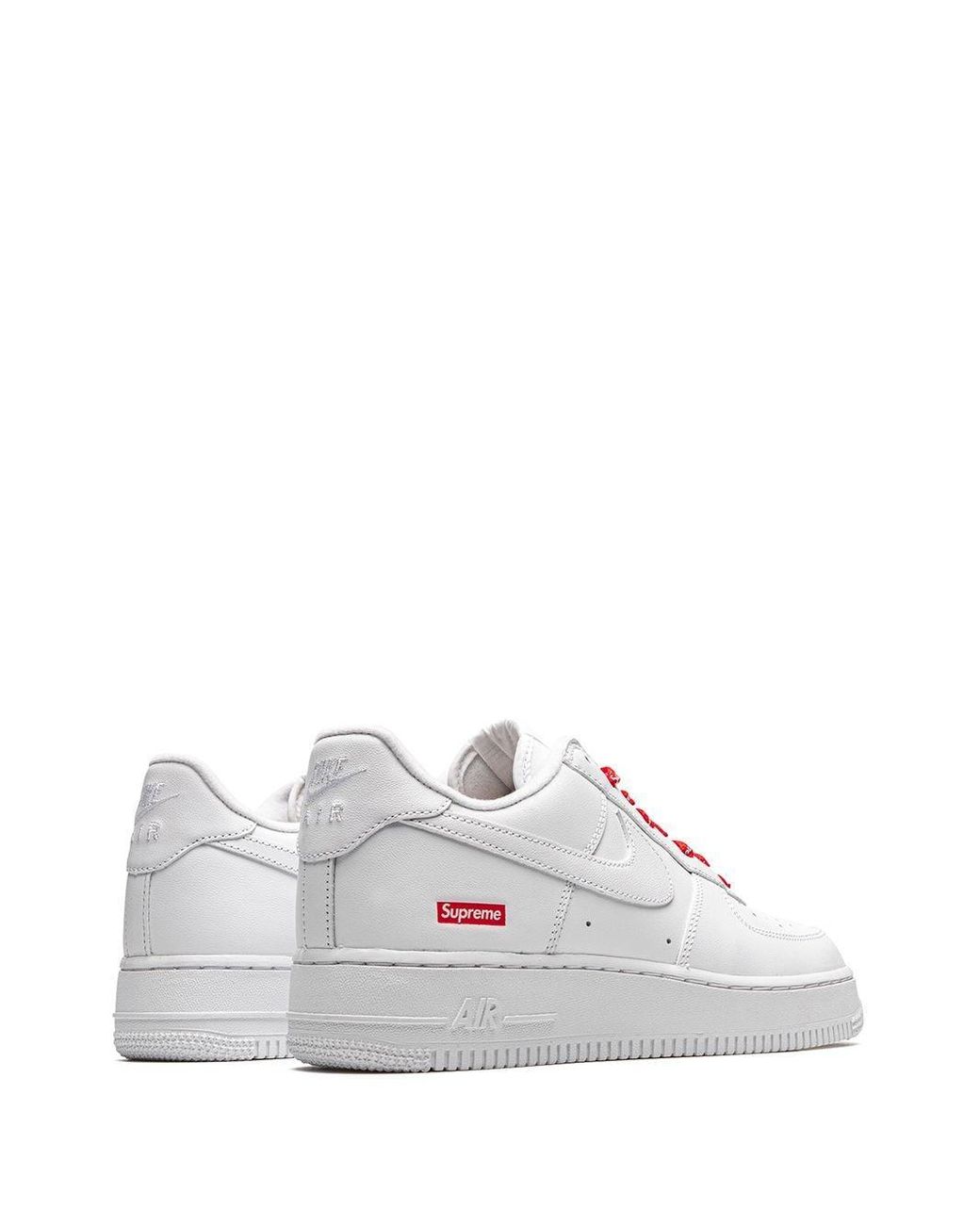 Air force 1 low supreme - mini box logo white 2025