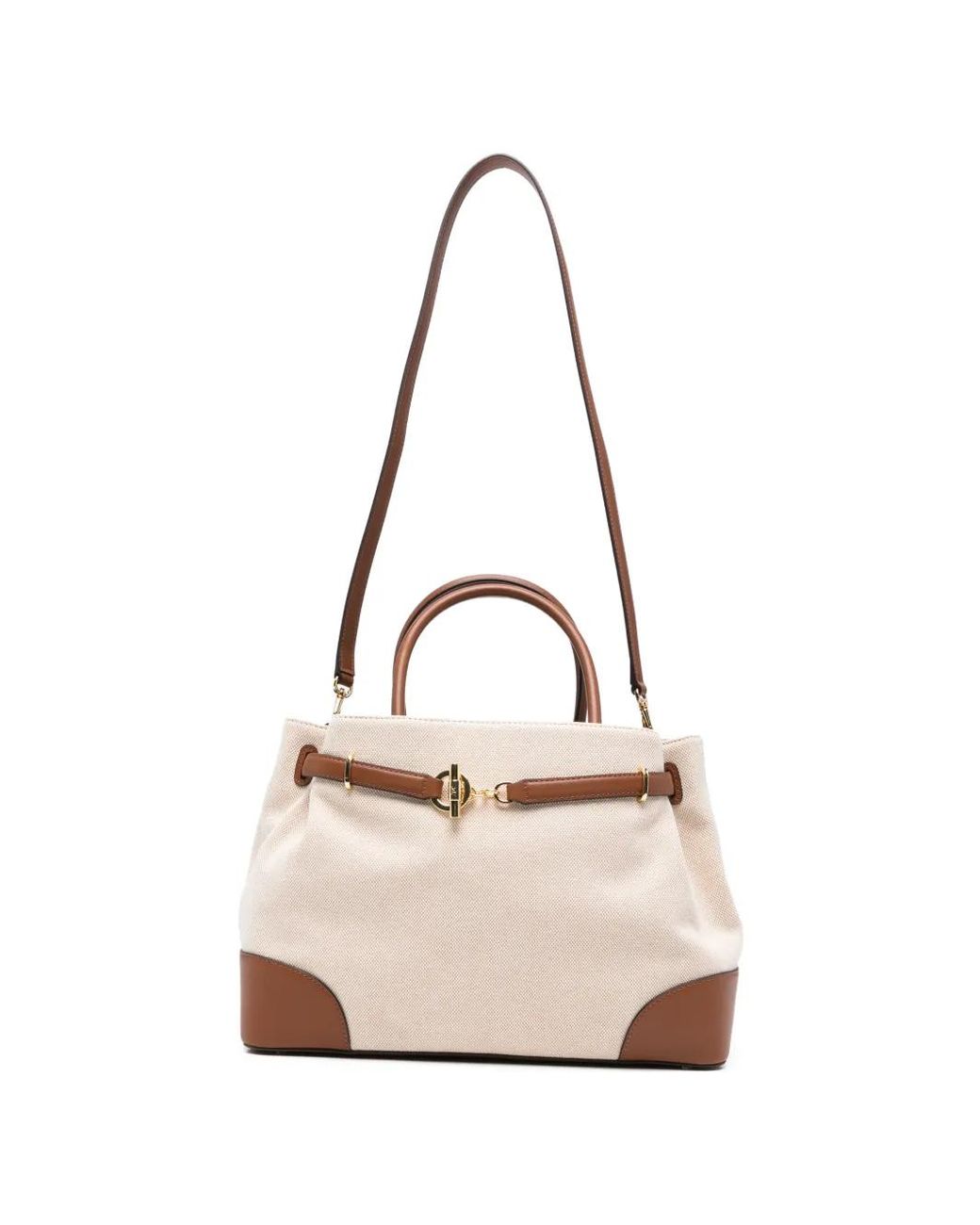Ralph Lauren Natural Large Blaike Tote Bag