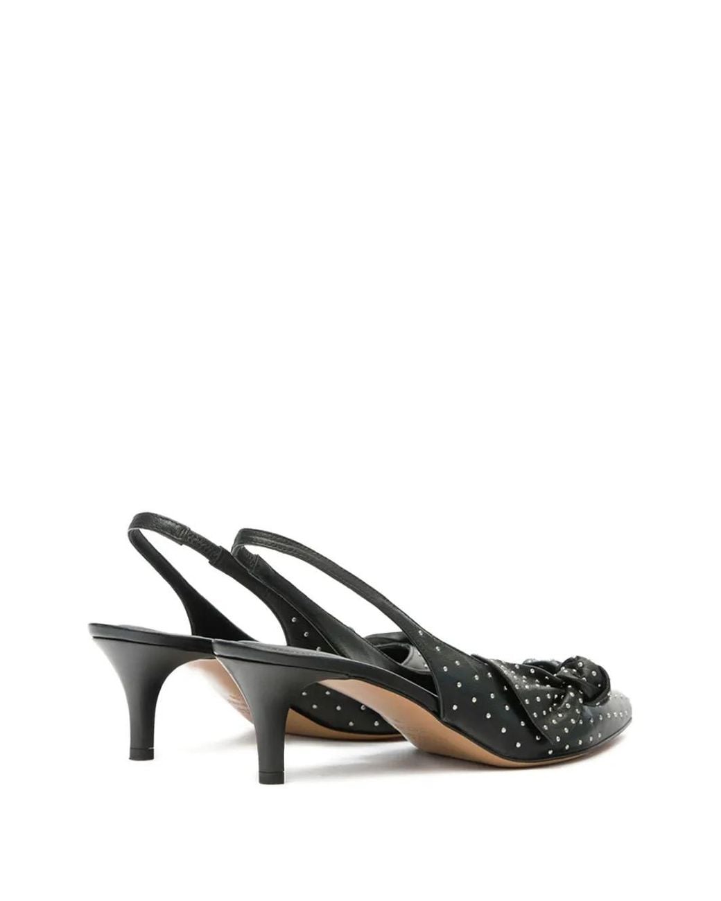 Isabel Marant Black Palmo Leather Pumps