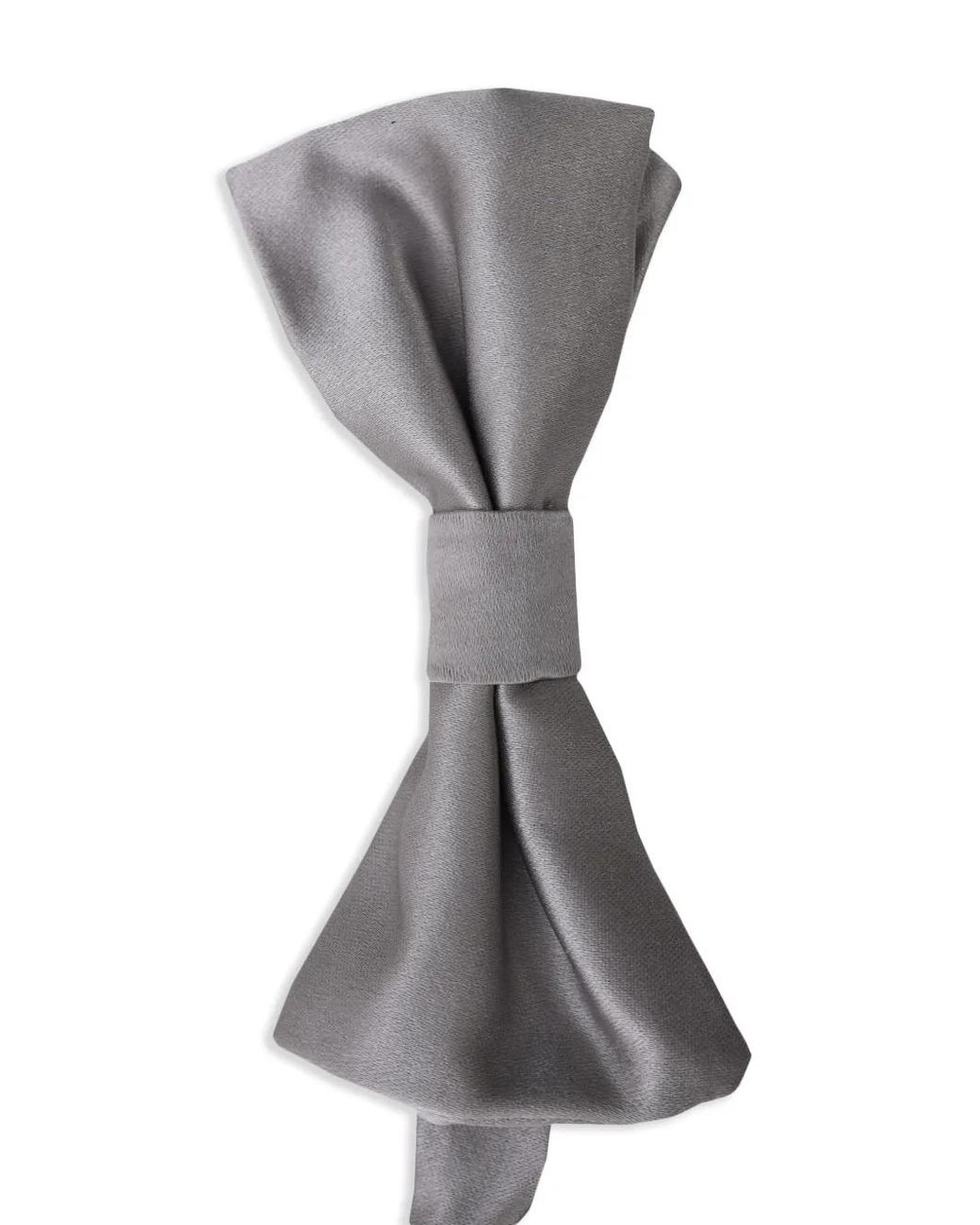 Tombolini Gray Classic Bow Tie for men