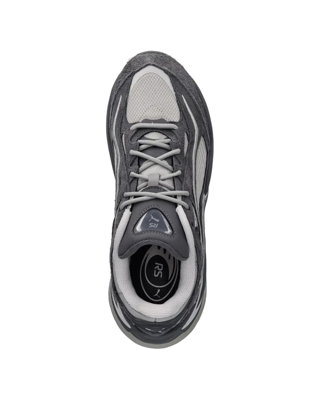 PUMA White Rs Panelled Chunky Sneakers for men
