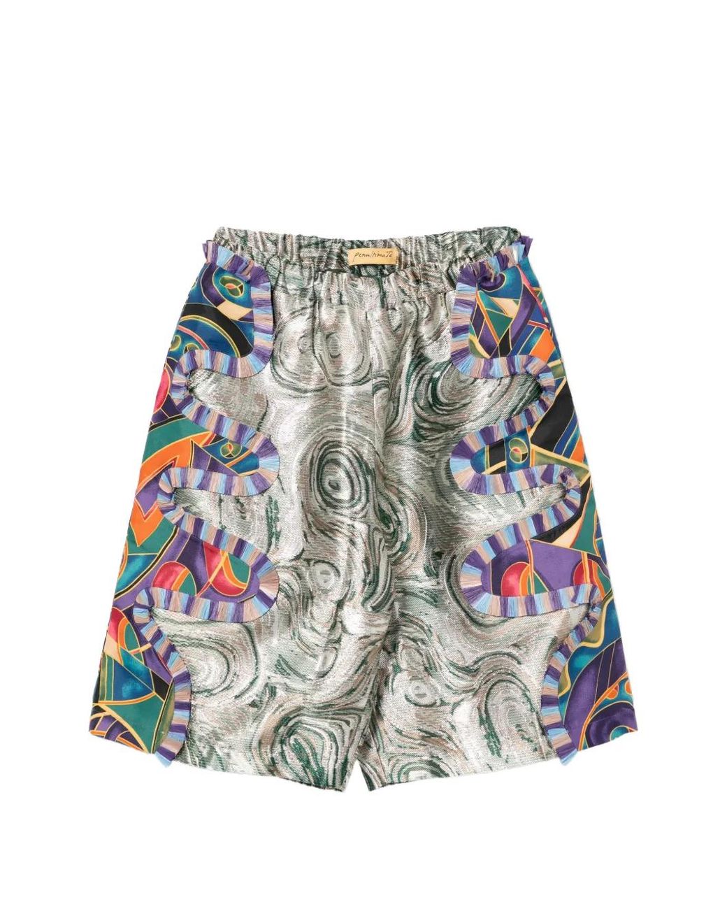 PENULTIMATE White Printed Shorts
