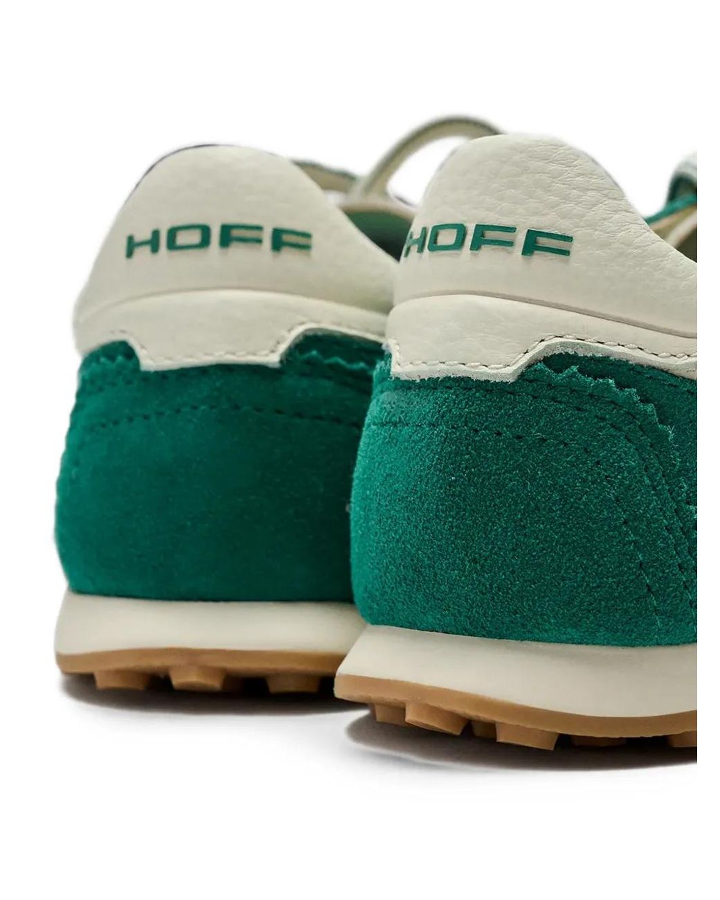 HOFF Green Bridge Suede Panelled Sneakers