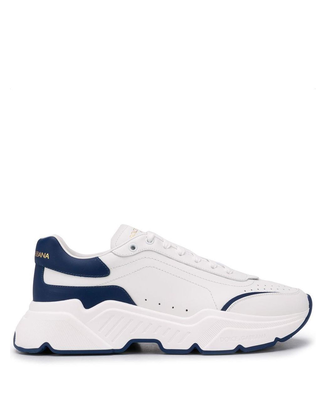 Dolce & Gabbana Leather Daymaster Sneakers in White for Men - Lyst