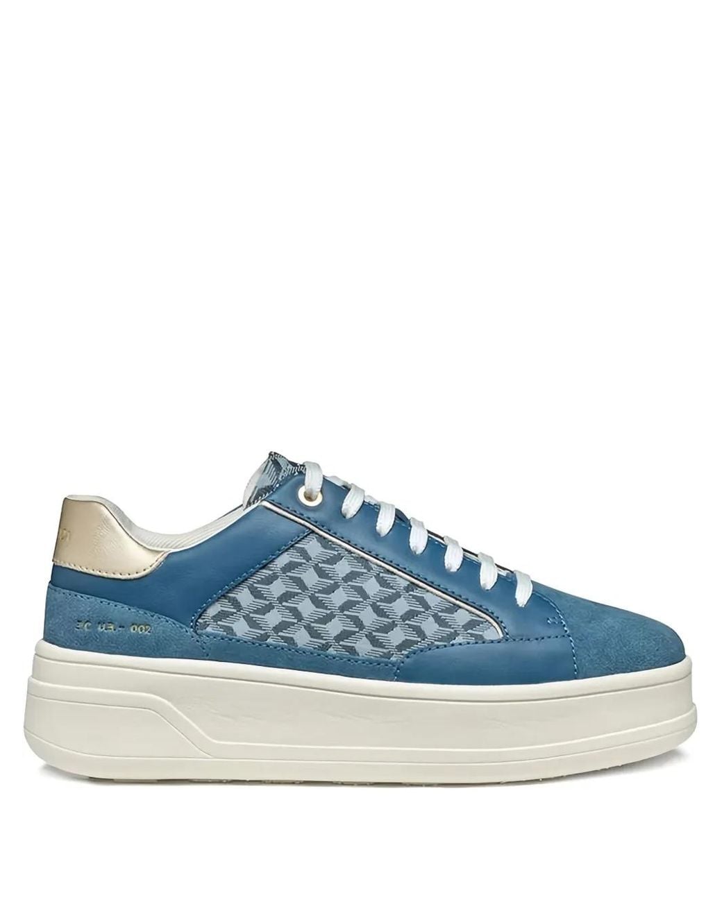 Geox Blue Spherica Ecub Sneakers
