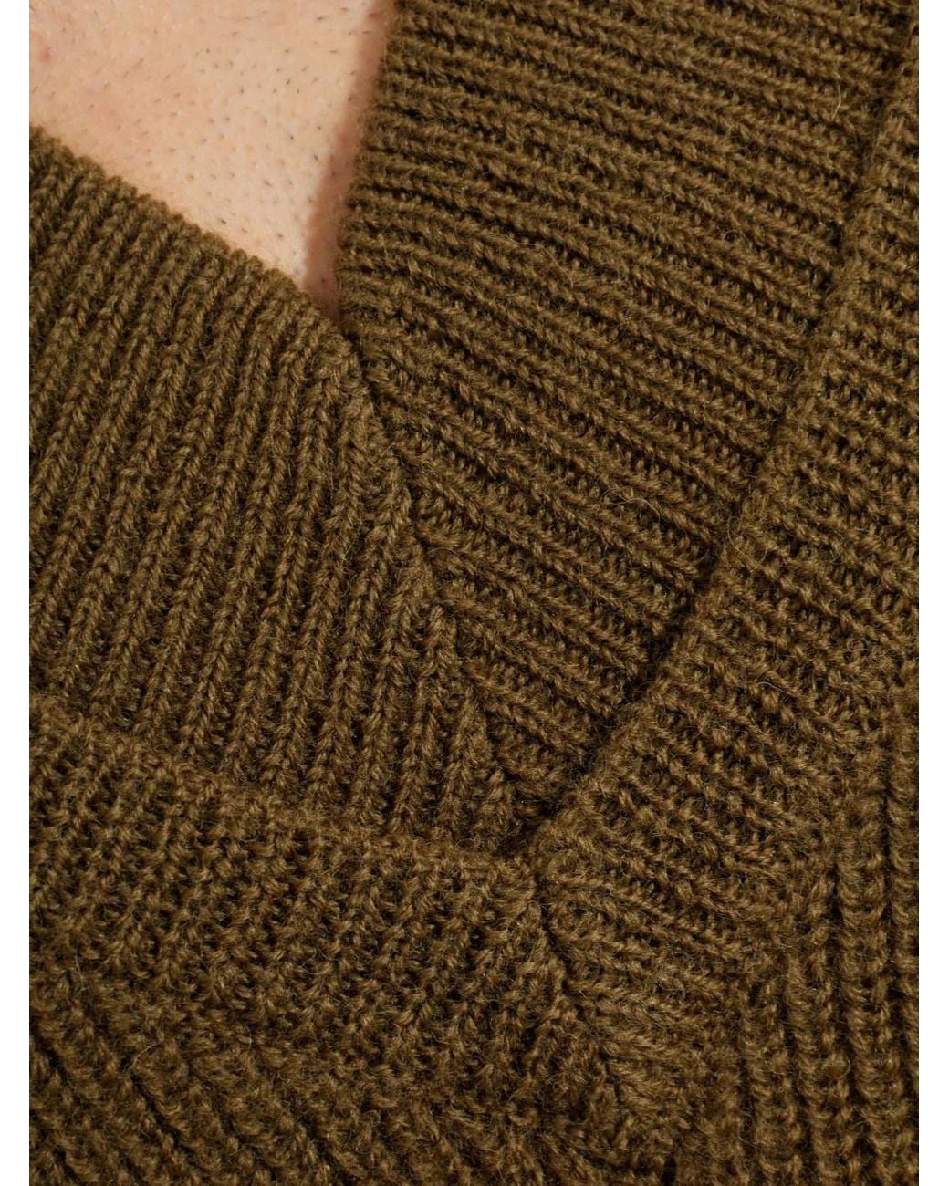 Pull À Col V Entire studios en coloris Green