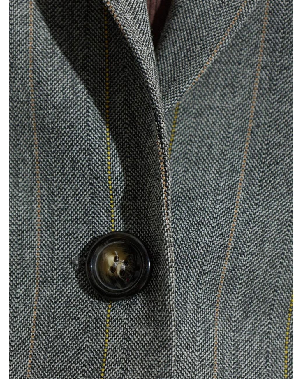 Baum und Pferdgarten Gray Bleone Pinstriped Blazer