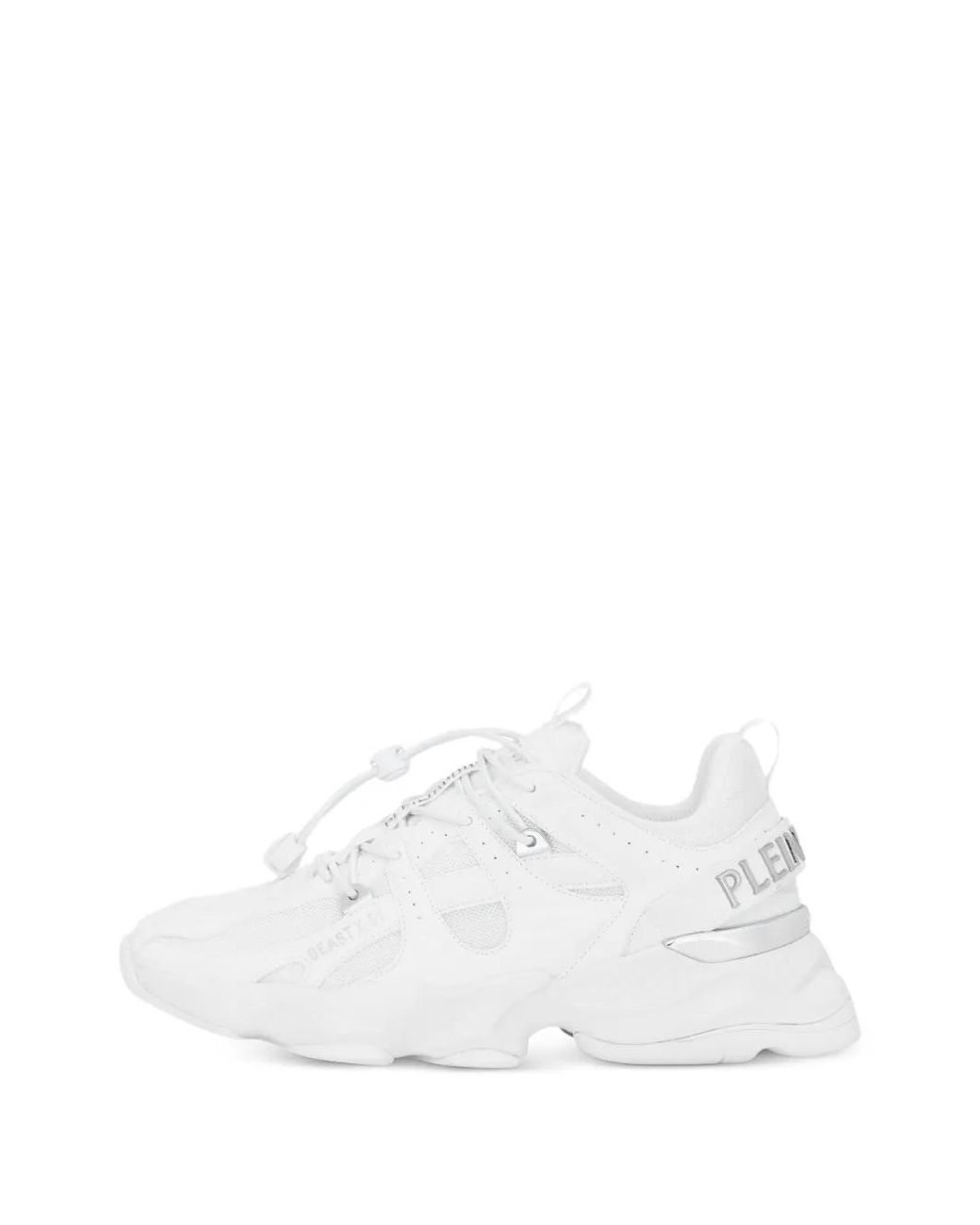 Philipp Plein White Runner Beast X-01 Sneakers