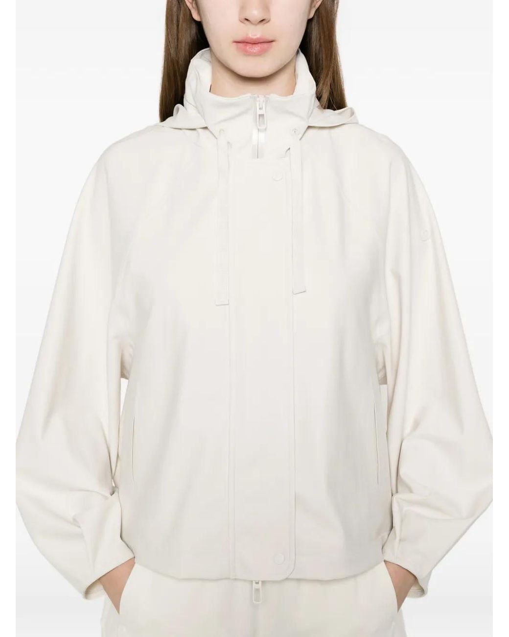 Chaqueta Clove Con Capucha DUNO de color White