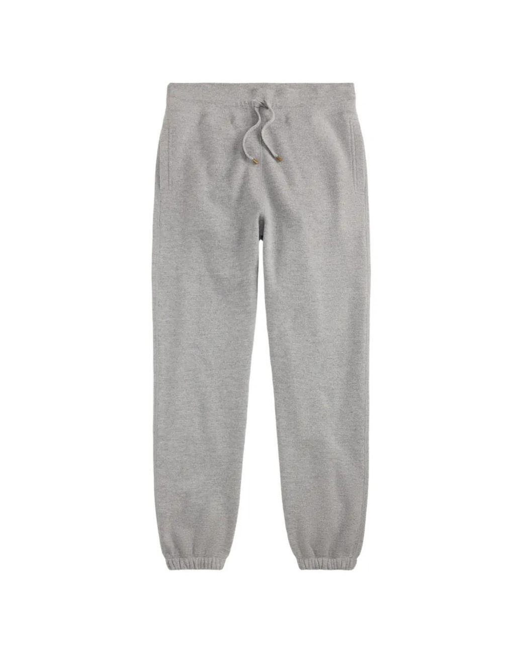 Ralph Lauren Gray Drawstring Track Pants for men