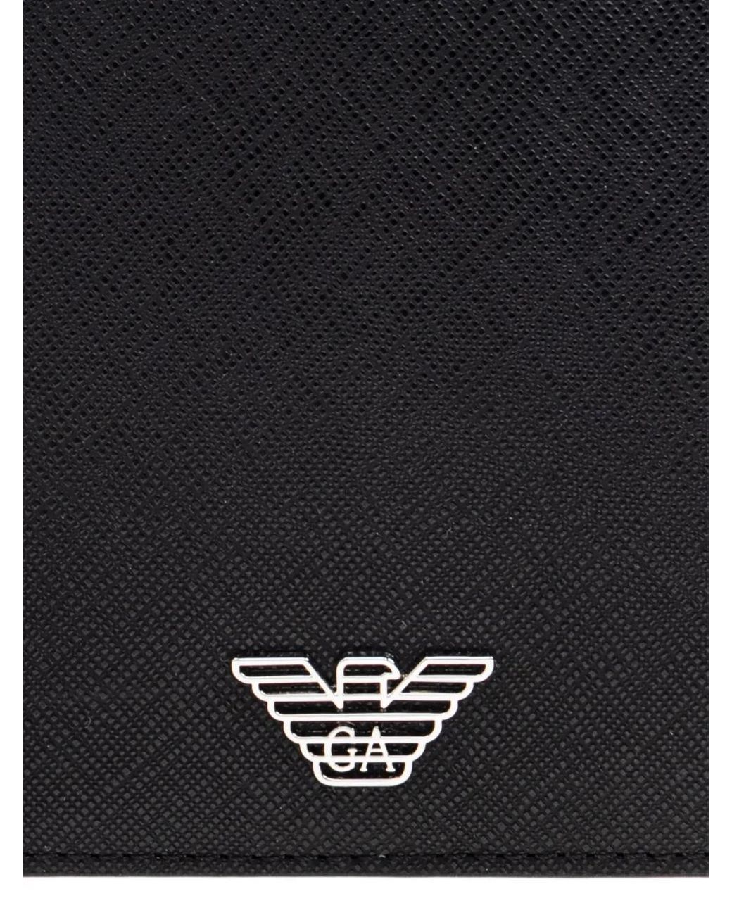 Emporio Armani Black Classic Wallet for men