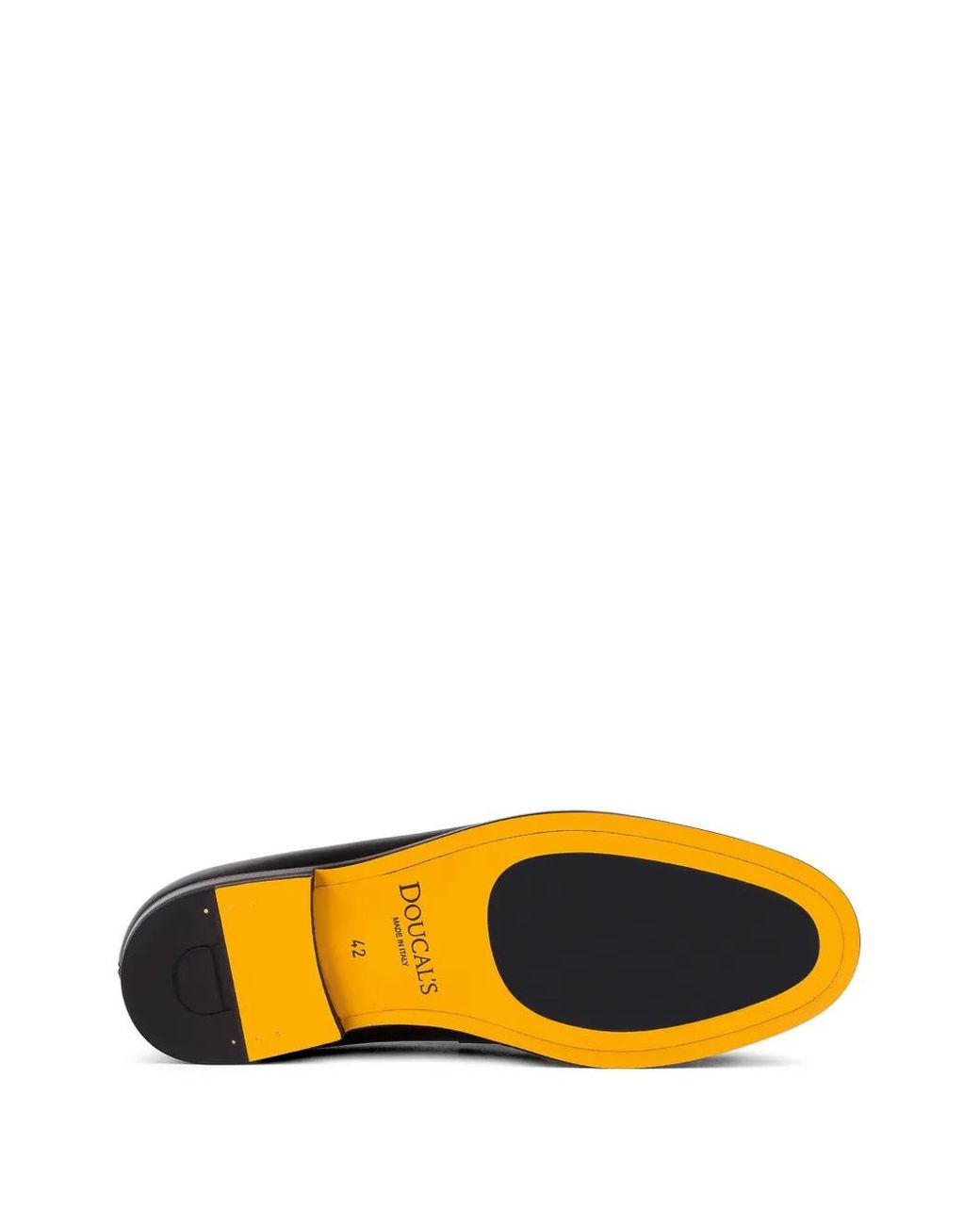 Doucal's Black Two-Tone Leather Loafers for men