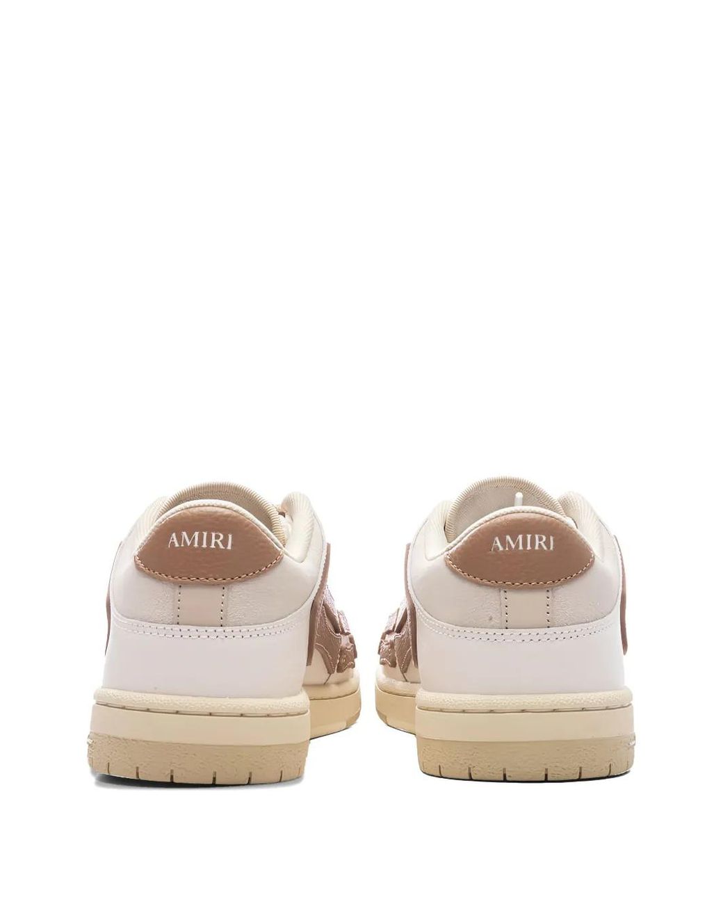 Amiri Brown Skel Top Low Sneakers for men