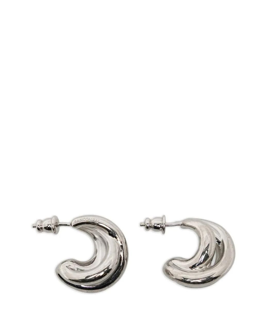 Pendientes Double Blow Up Panconesi de color White