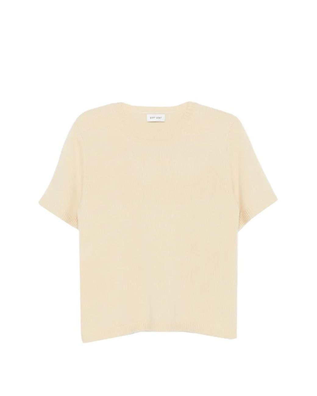 Soft Goat Natural Oversized T-Shirt