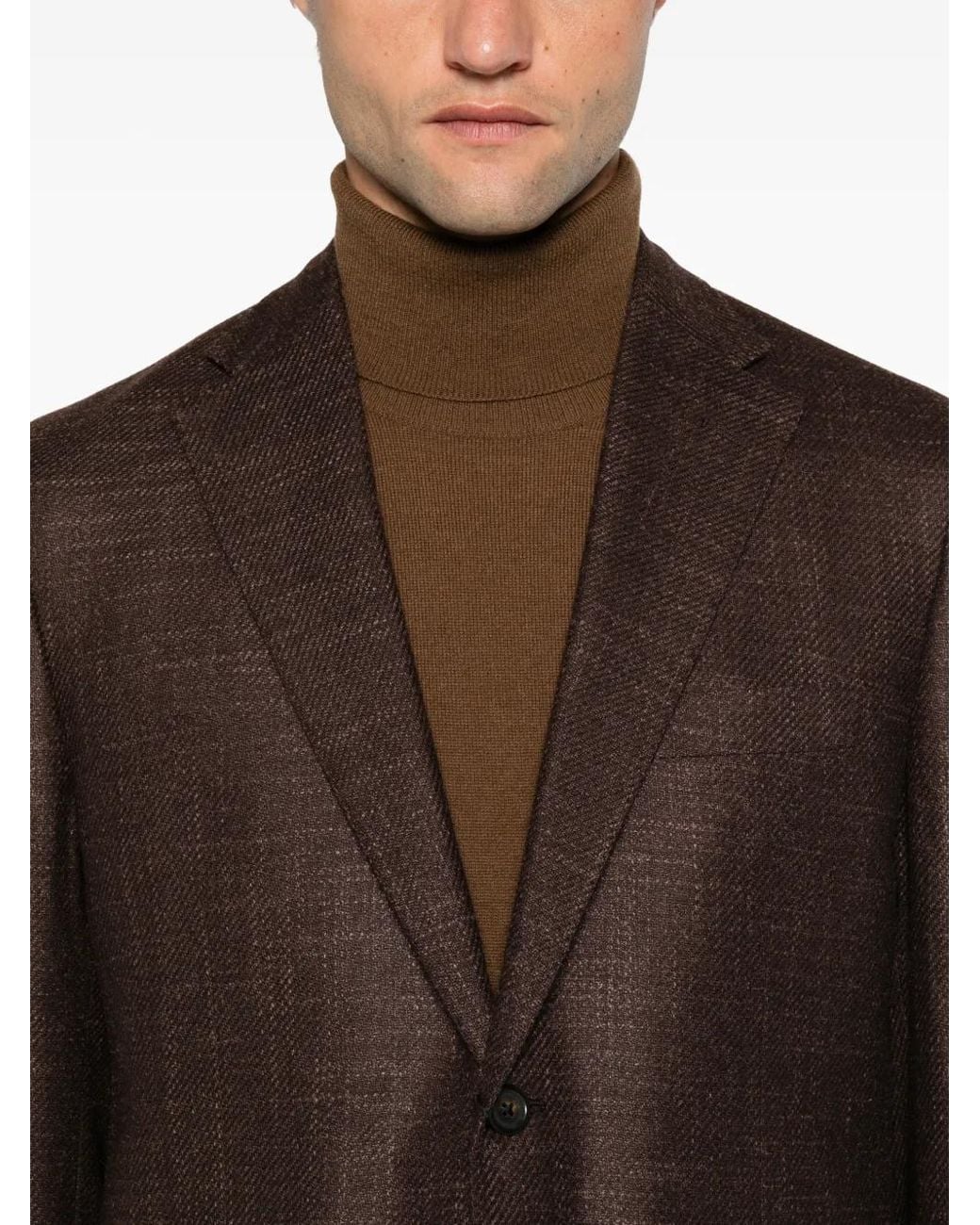 Blazer Con Botones Corneliani de hombre de color Brown
