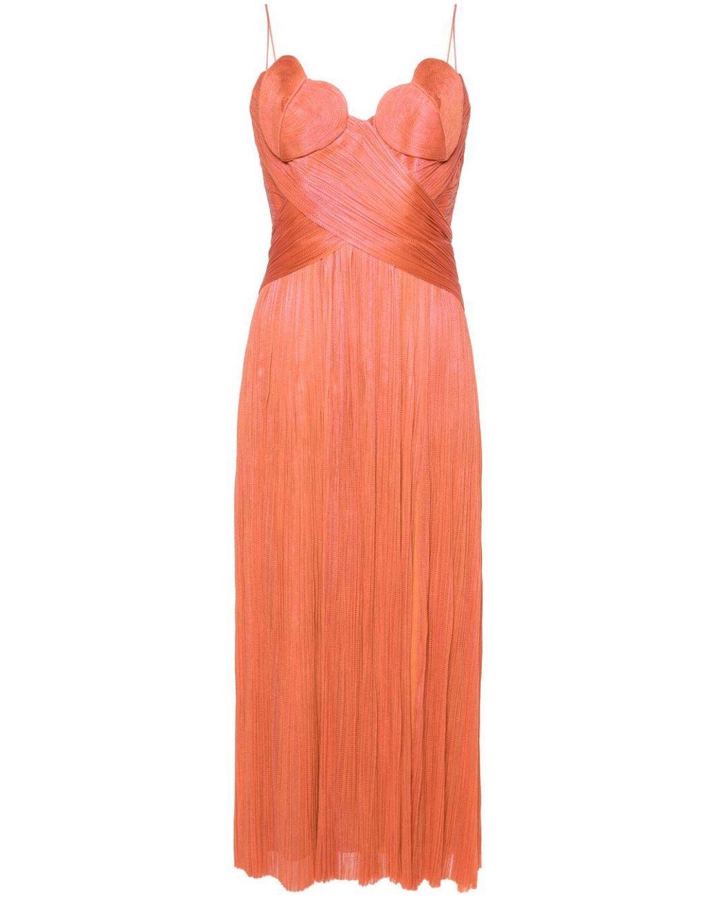 ワンピースその他 MARIA LUCIA HOHAN Women Dresses 24016BRONZE Orange Orange Maria Lucia Hohan Dresses for Women | Lyst