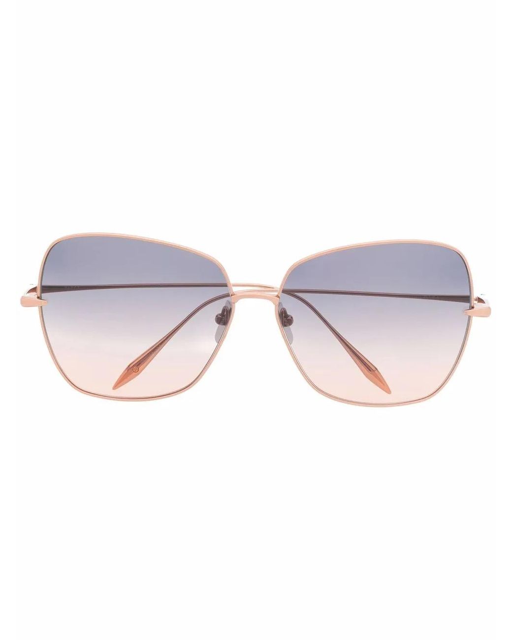 Dita Eyewear Pink Zazoe Butterfly-Frame Sunglasses