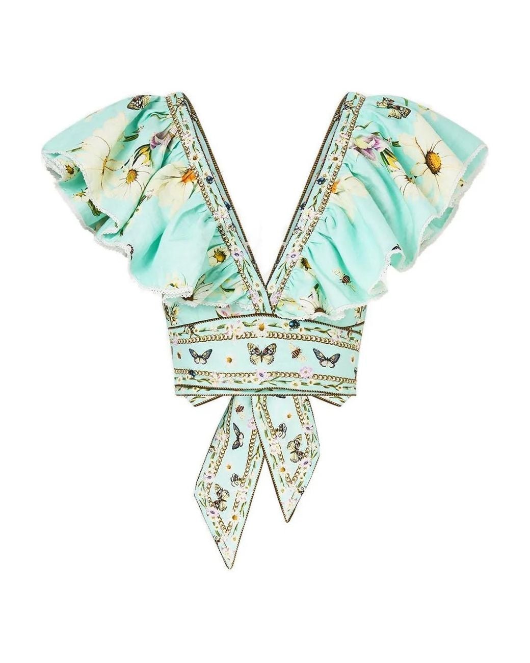 Camilla Green Freefall Top