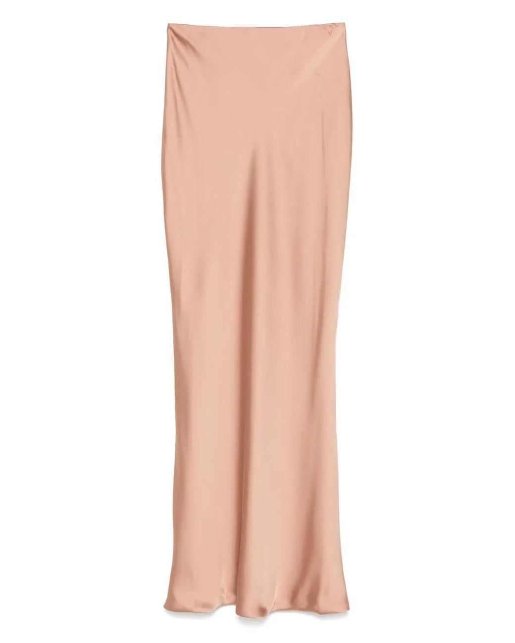 Norma Kamali Pink Bias Obie Skirt