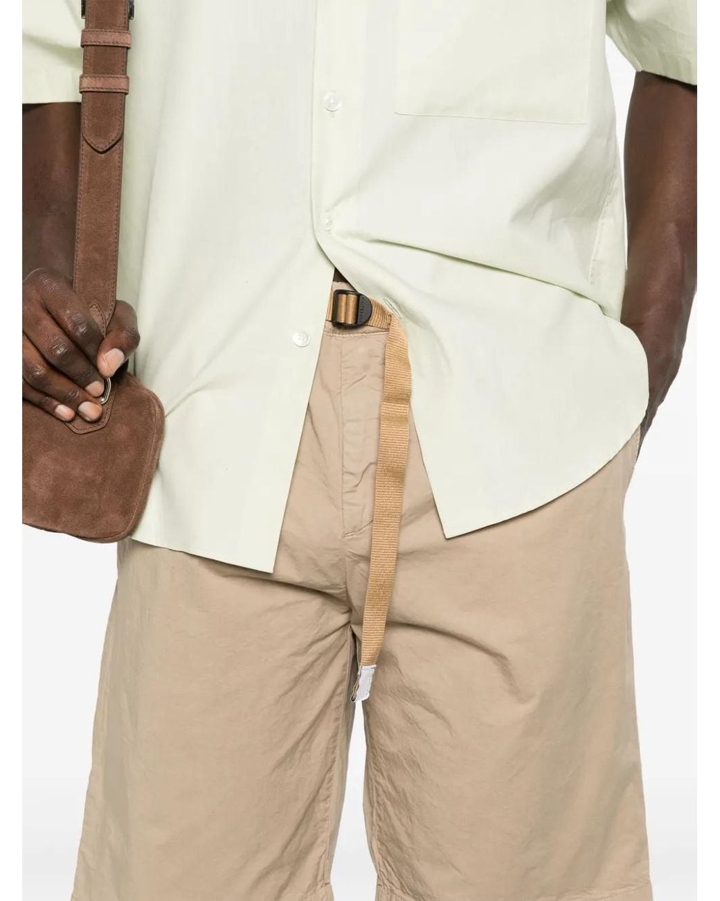 White Sand Natural Kevin Shorts for men