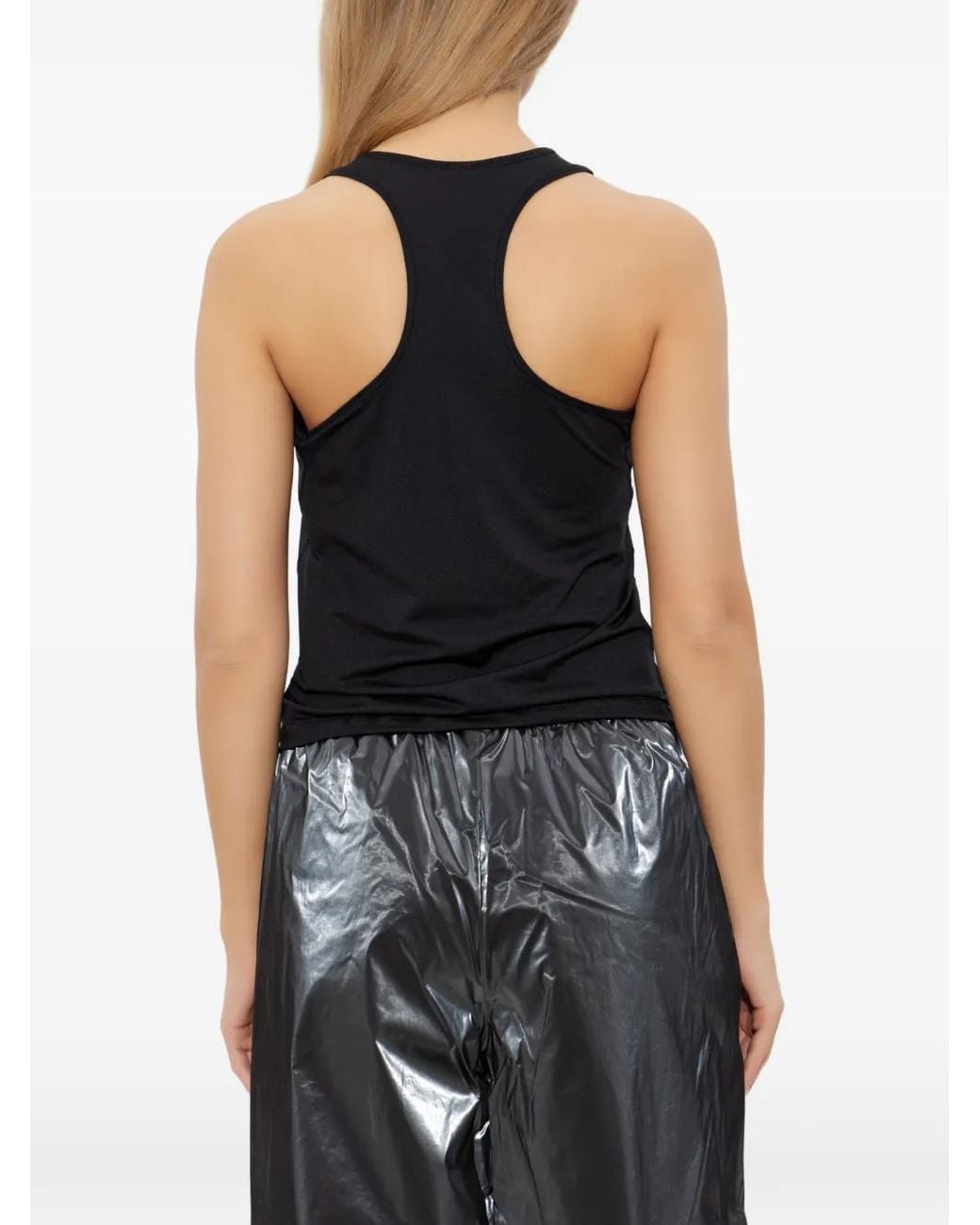 Adidas Black Tank Top With V-Neck, Club Tennis Climacool
