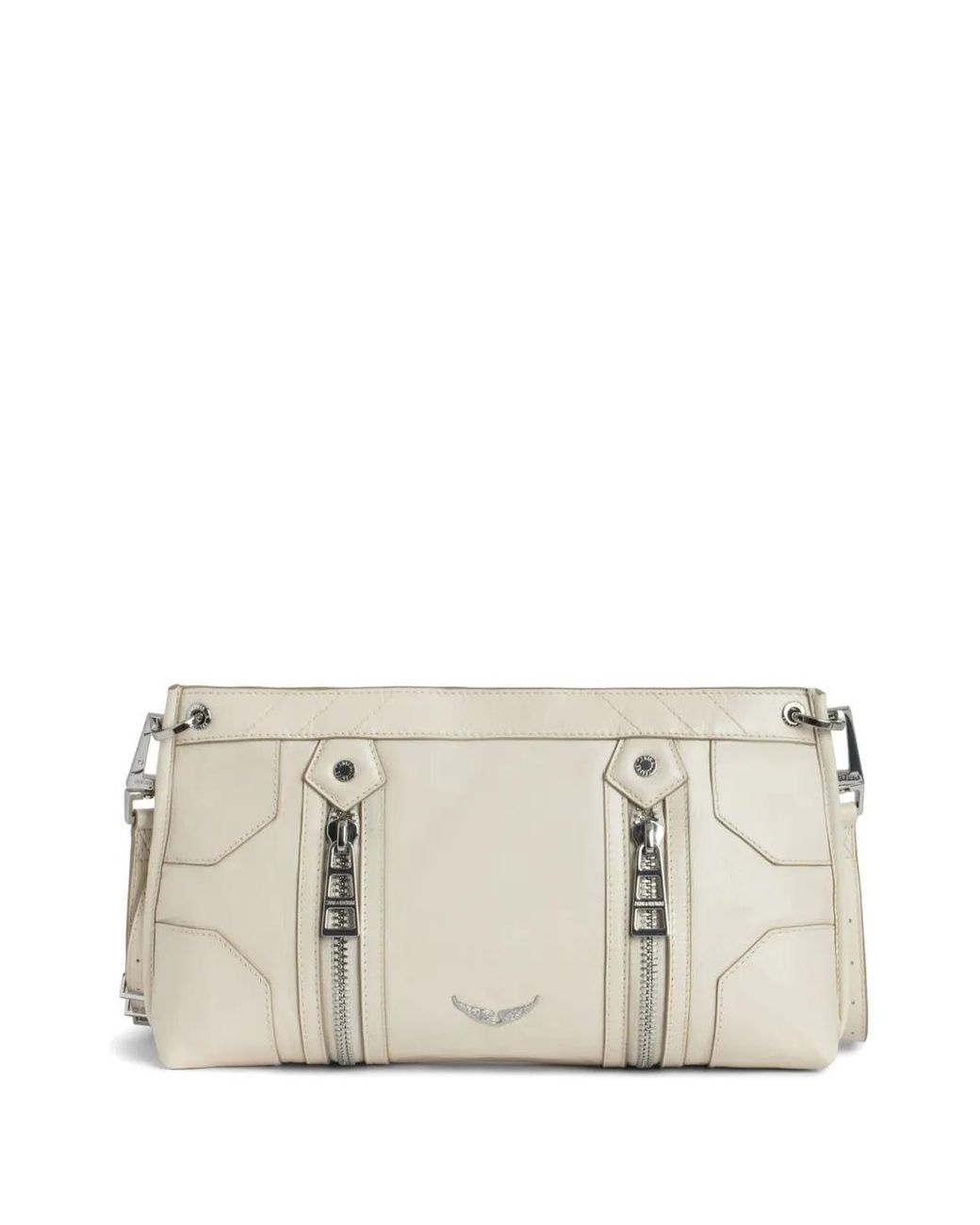 Zadig & Voltaire Natural Sunny Moody Patent Bag
