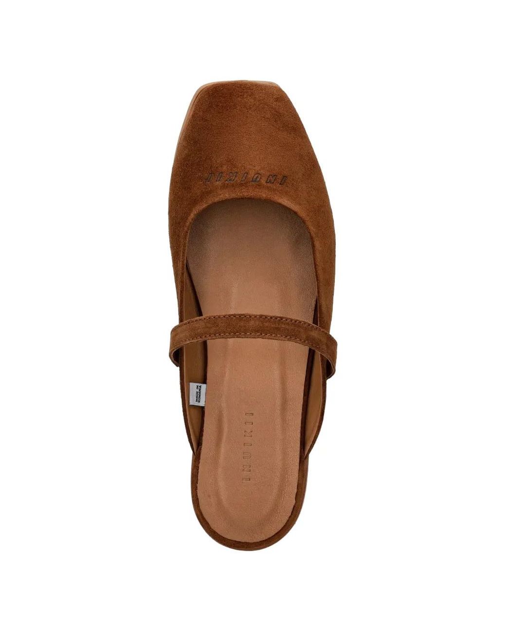 Inuikii Brown Ballerines Lazy Ny En Daim