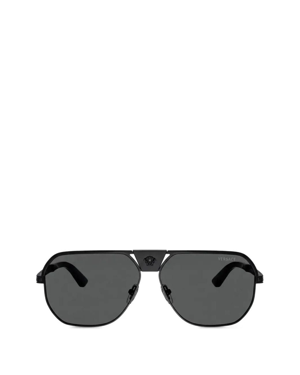Lunettes De Soleil Greca Flow Versace pour homme en coloris Black
