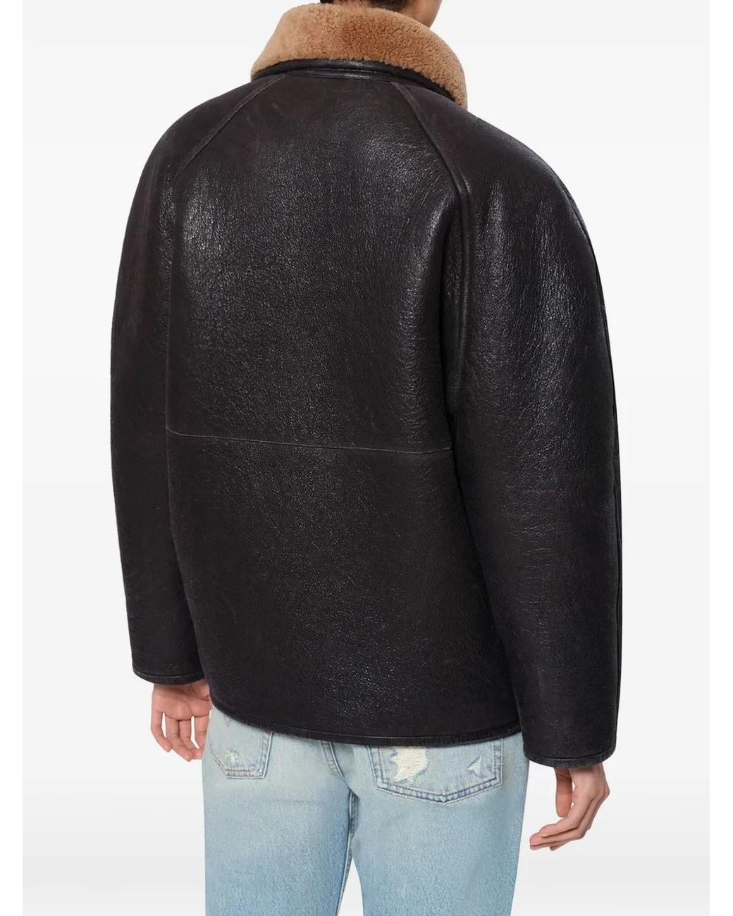 Isabel Marant Black Camber Shearling Coat