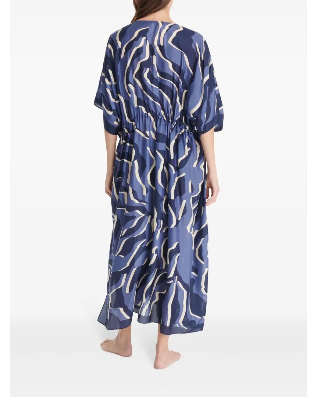 Eres Blue Archipel Maxi Dress