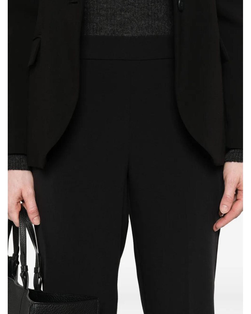 Ottod'Ame Black Cinzia Trousers