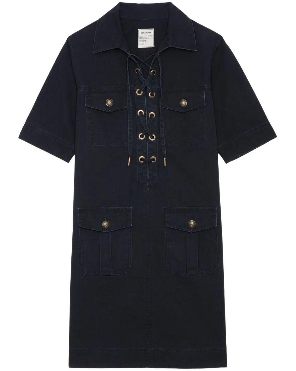 Zadig & Voltaire Black Record Mini Dress