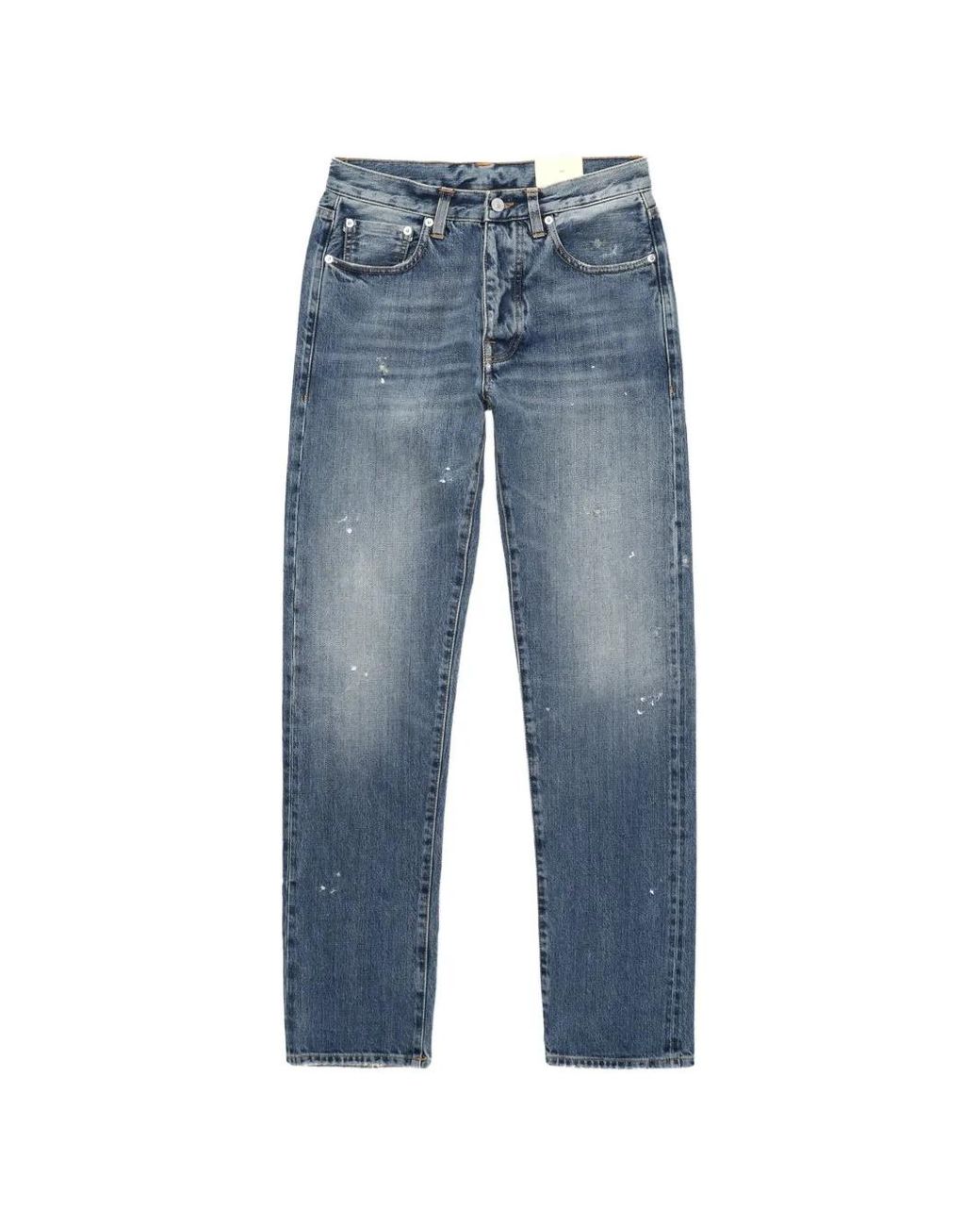 Fortela Blue Selvage Five-Pocket Jeans for men