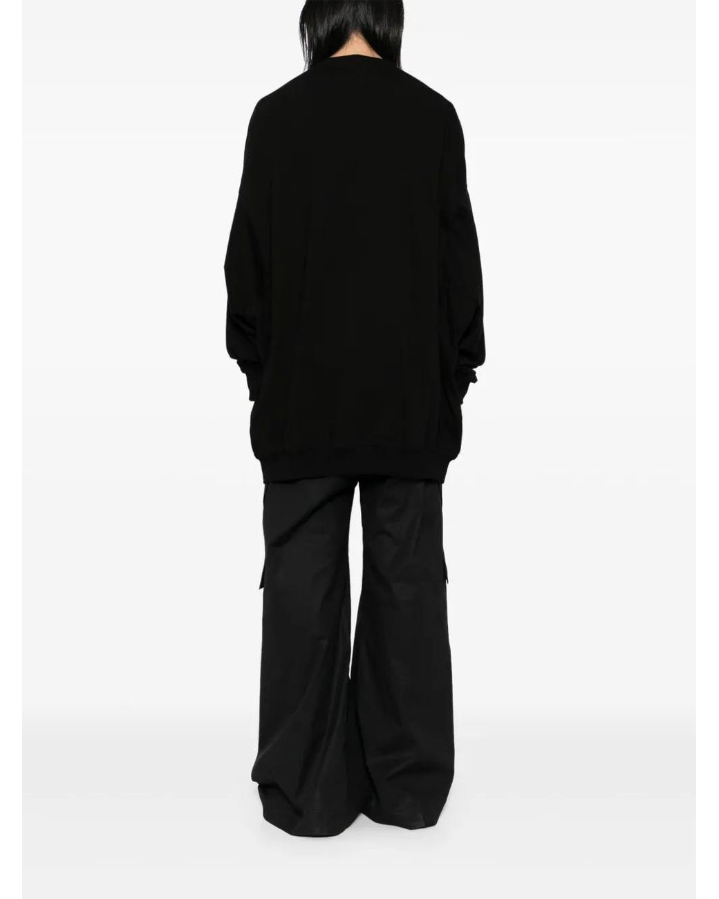 Rick Owens Sweater Met Peter Splinterd Print in het Black voor heren