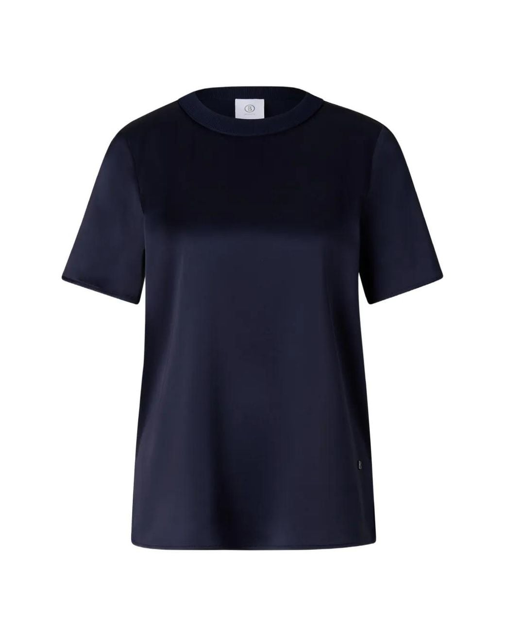 Bogner Blue Dylan Satin T-Shirt