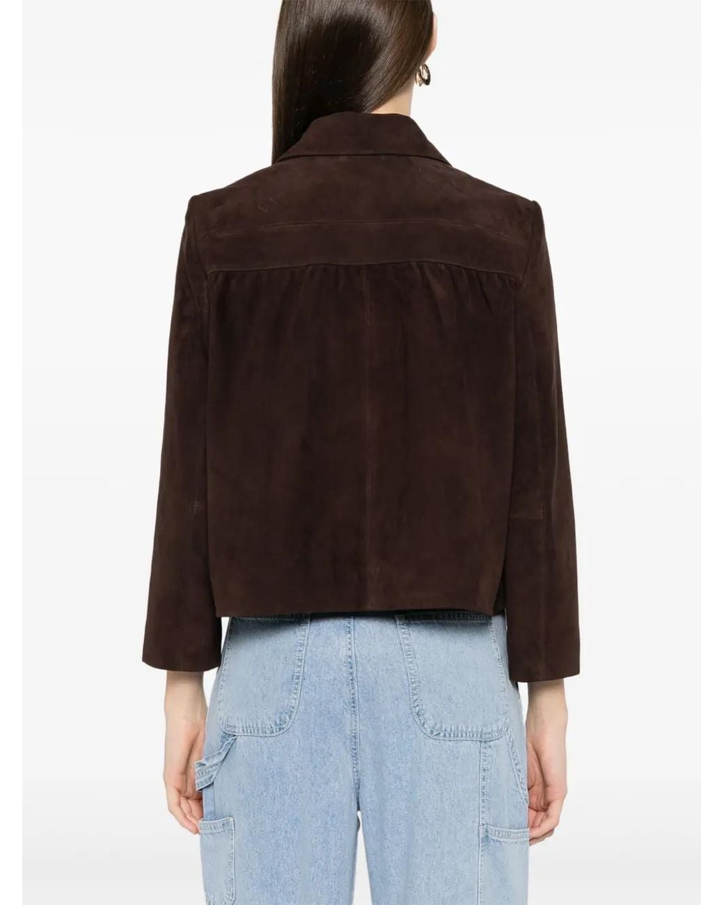 Ba&sh Brown Milas Jacke