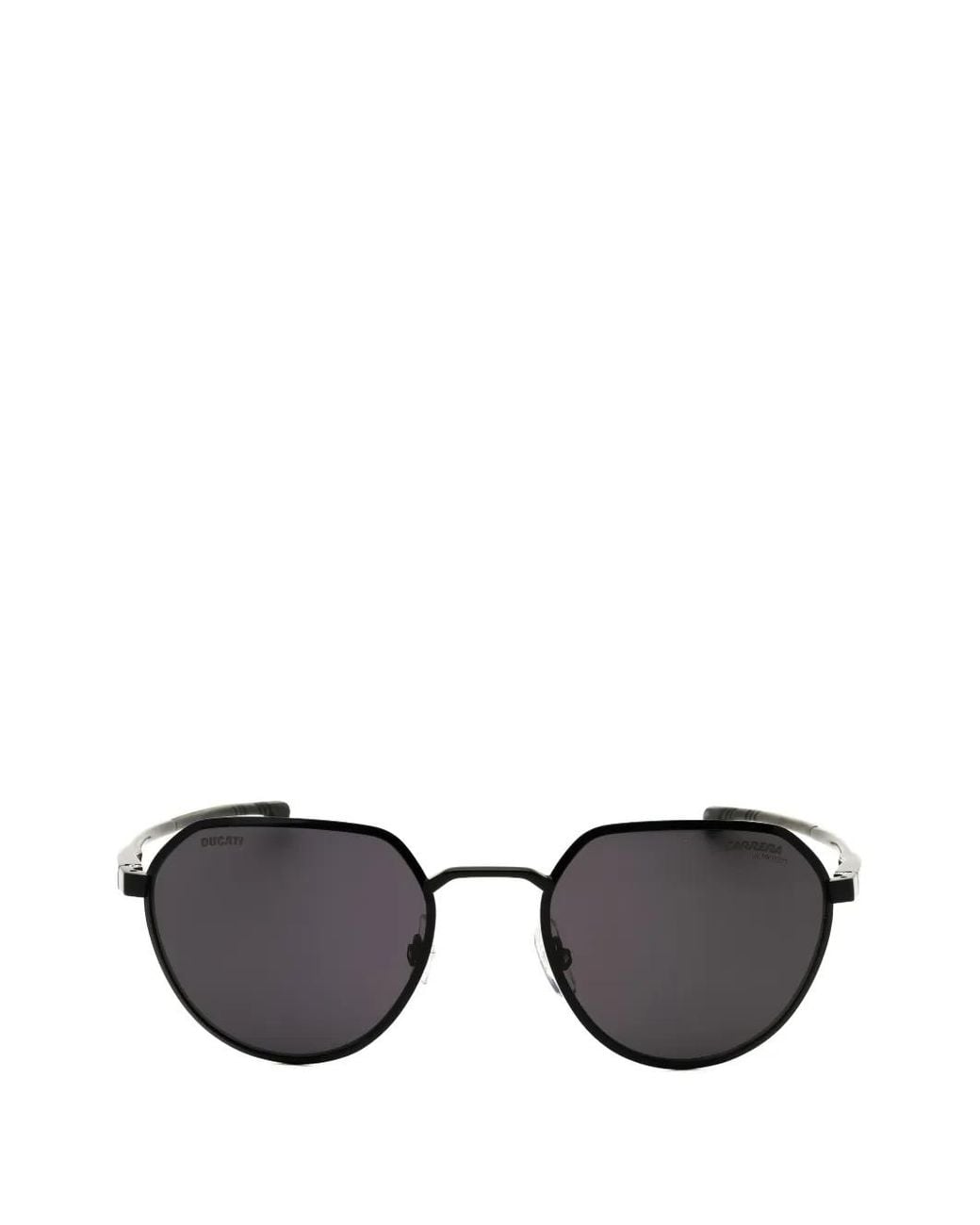 Carrera Black Geometric-Frame Sunglasses for men