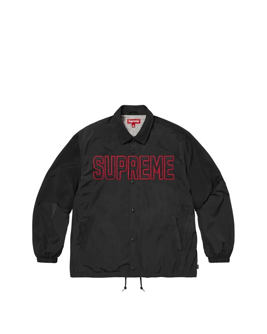 Veste Spellout Supreme pour homme en coloris Black