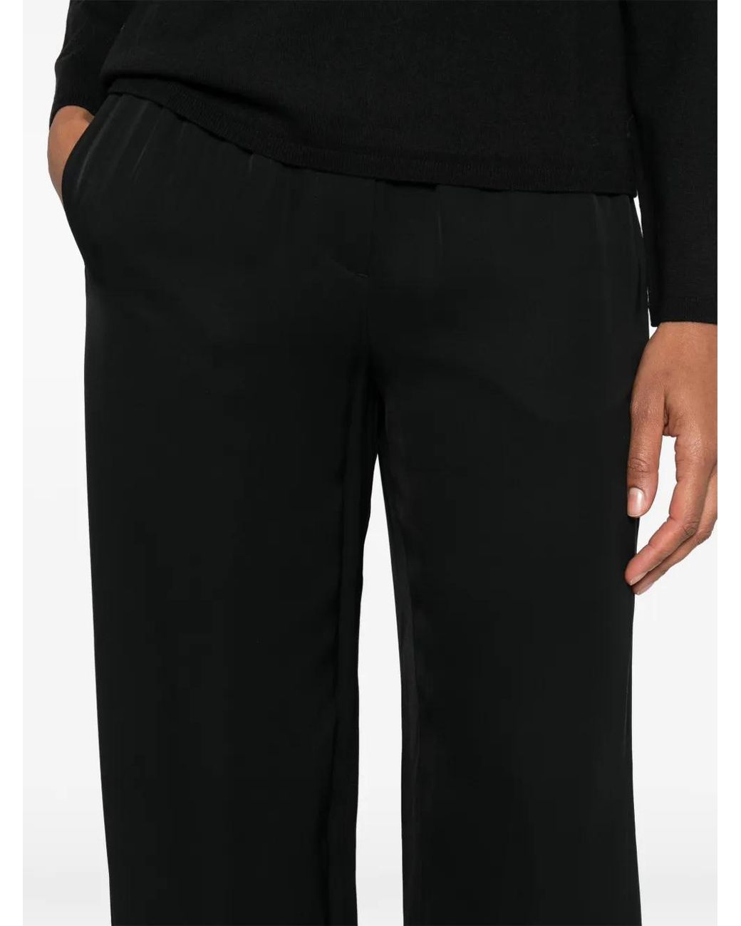 Marc O' Polo Black Buttoned Trousers