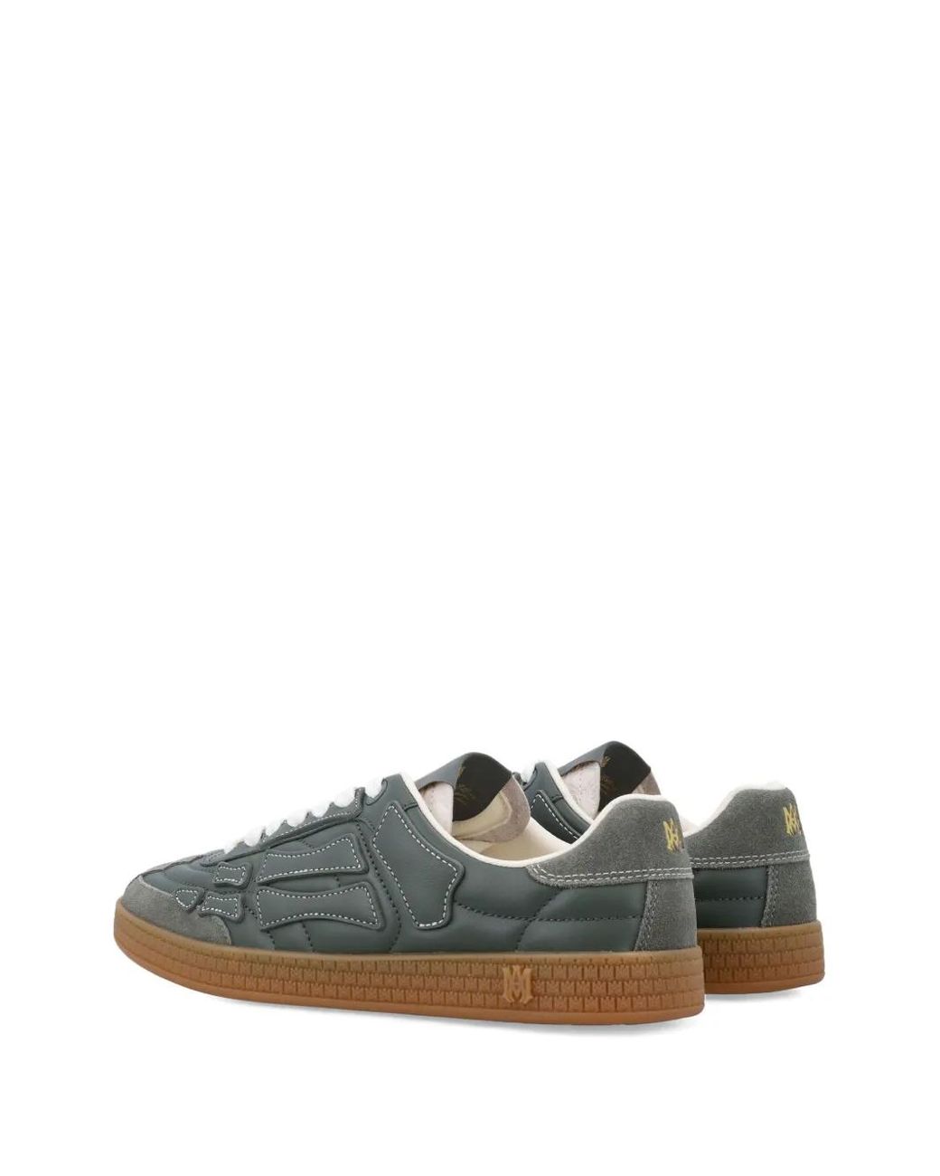 Amiri Multicolor Pacific Bones Leather Sneakers for men