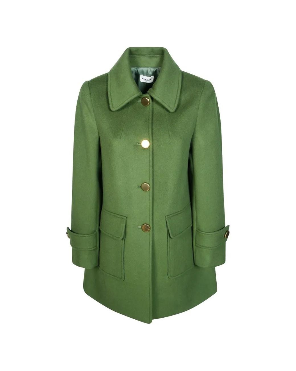 P.A.R.O.S.H. Button-Up Jas in het Green