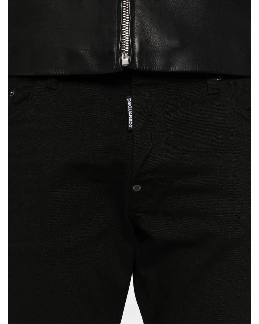DSquared² Katoenen Jeans in het Black voor heren