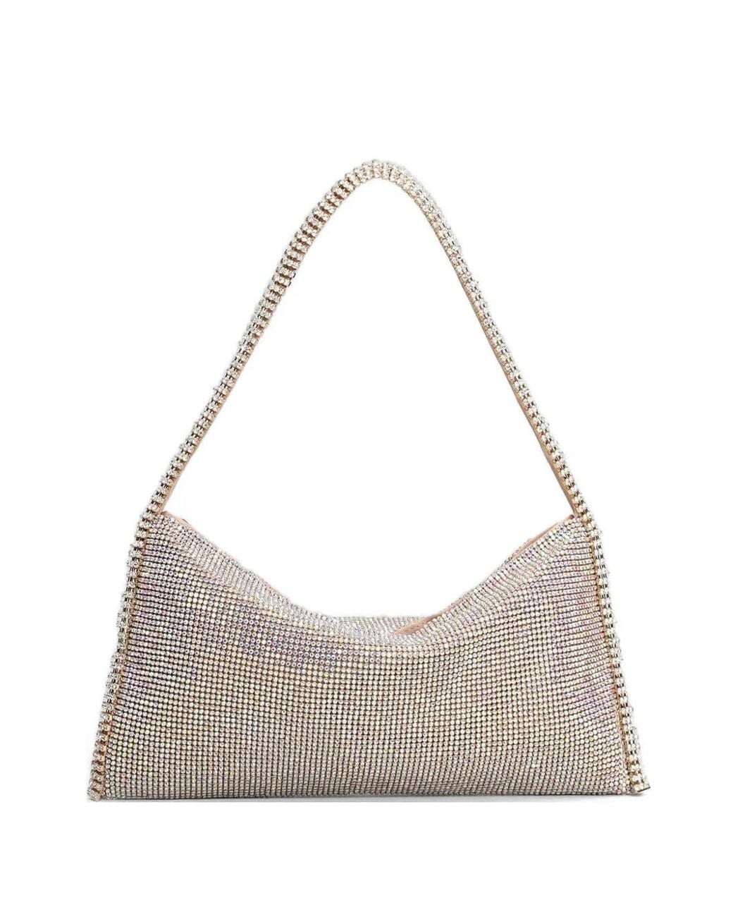 Benedetta Bruzziches Gray Your Best Friend La Grande Shoulder Bag