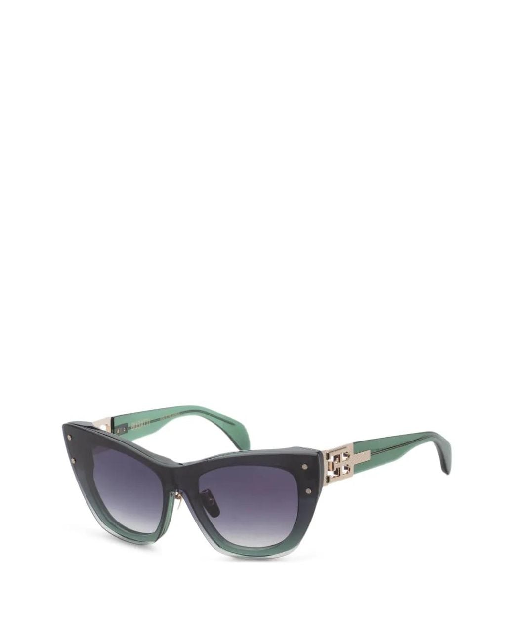 Bugatti Green Lunettes De Vue À Monture Papillon for men