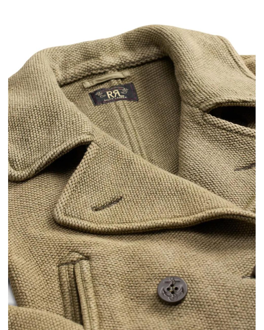 RRL Green Double-Breasted Jacket