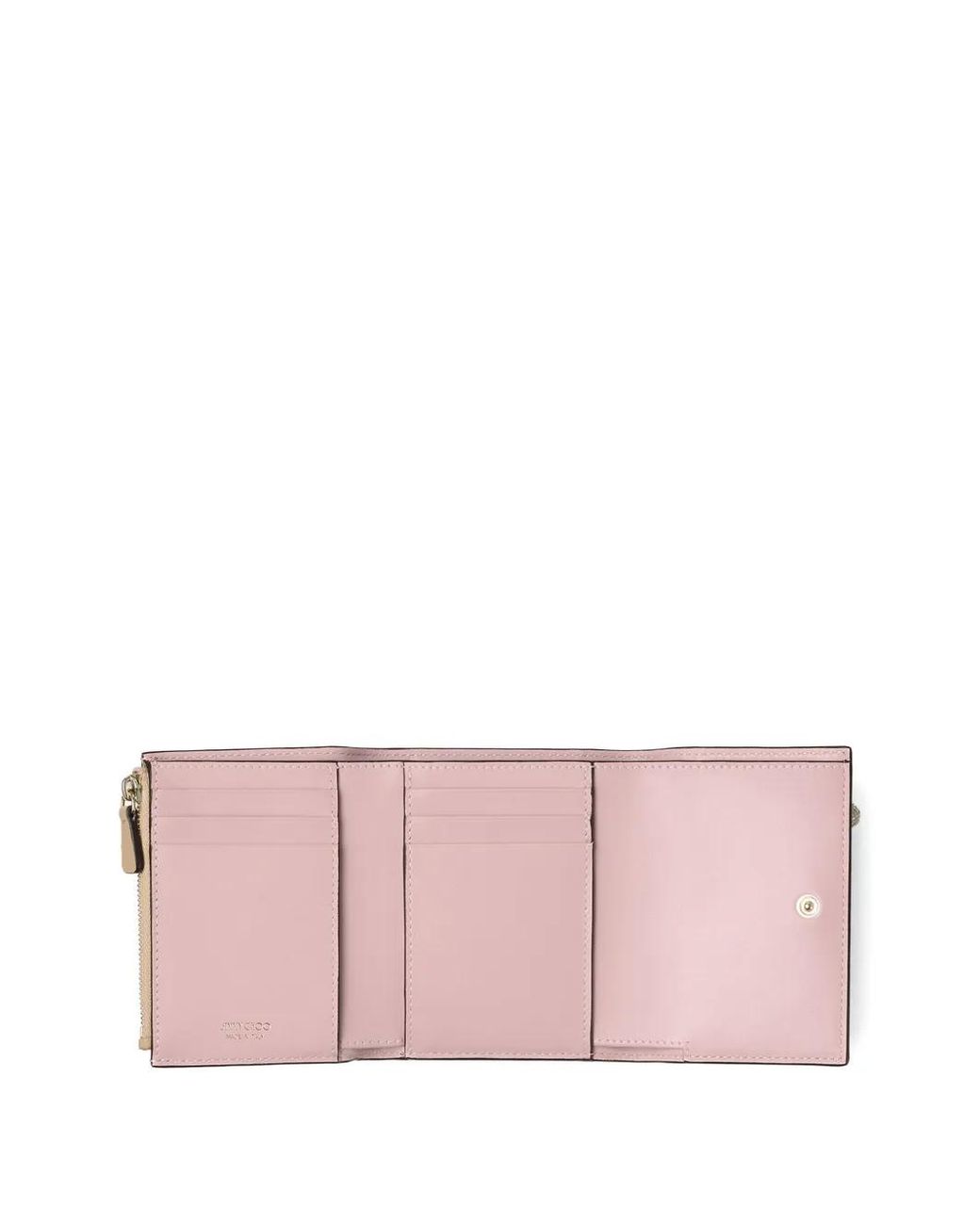 Jimmy Choo Natural Marinda Bow-Detail Wallet